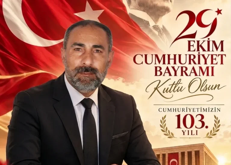 Patnos Ademi Derneği Başkanı Kenan Özcan’dan 29 Ekim Mesajı