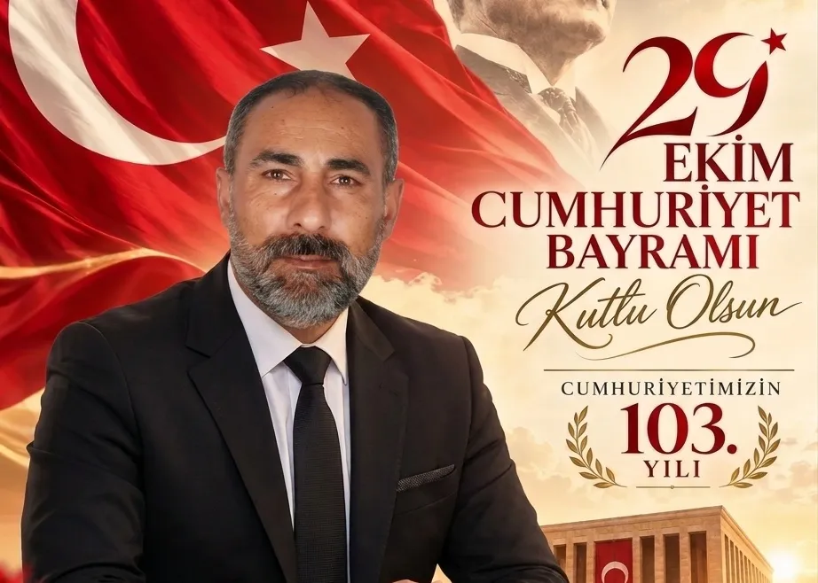Patnos Ademi Derneği Başkanı Kenan Özcan’dan 29 Ekim Mesajı
